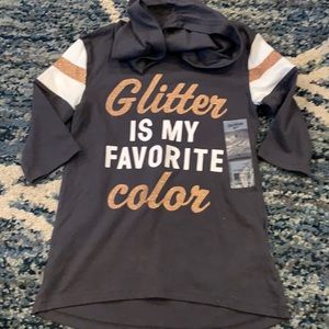 OshKosh Hood Tunic Top size 4 NWT